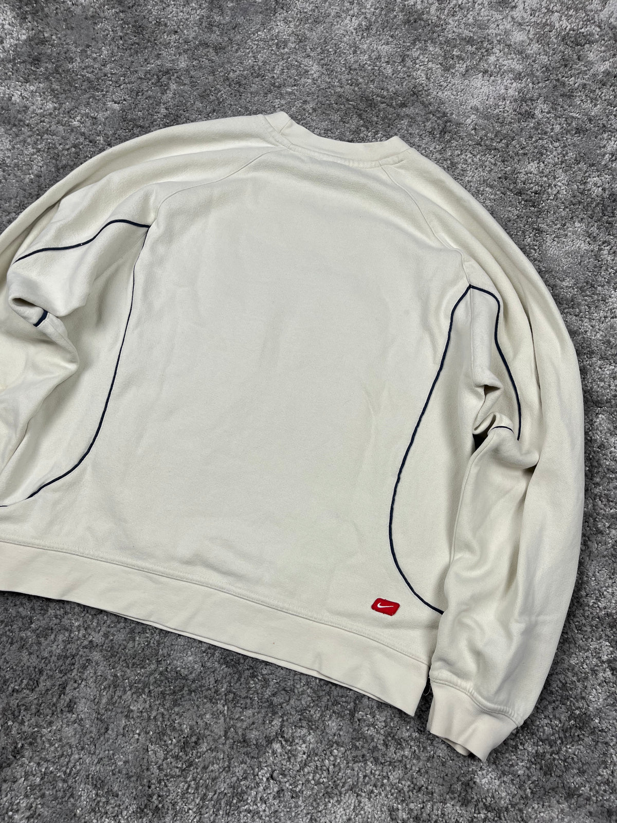 Sudadera con capucha Nike vintage años 2000 "Blanca" (S)