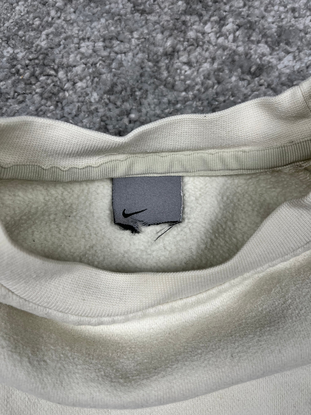 Sudadera con capucha Nike vintage años 2000 "Blanca" (S)