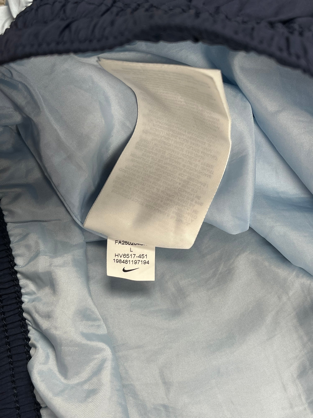 Pantalón de chándal Nike TN Vintage años 2000 "Azul marino/Azul" (M)