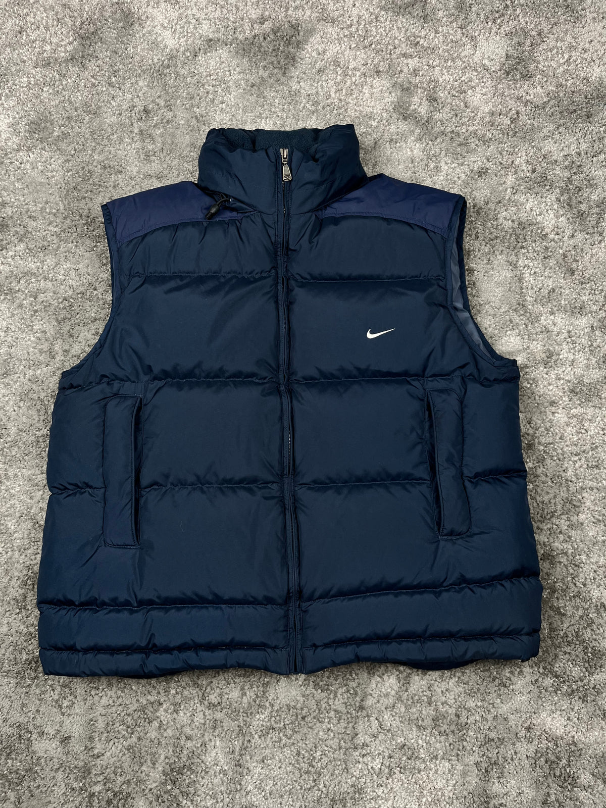 Nike Puffer Vest Vintage 2000s "Navy/Blue" (L)