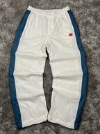 Nike Trackpant Rare Vintage 2000s "White/Blue" (L)