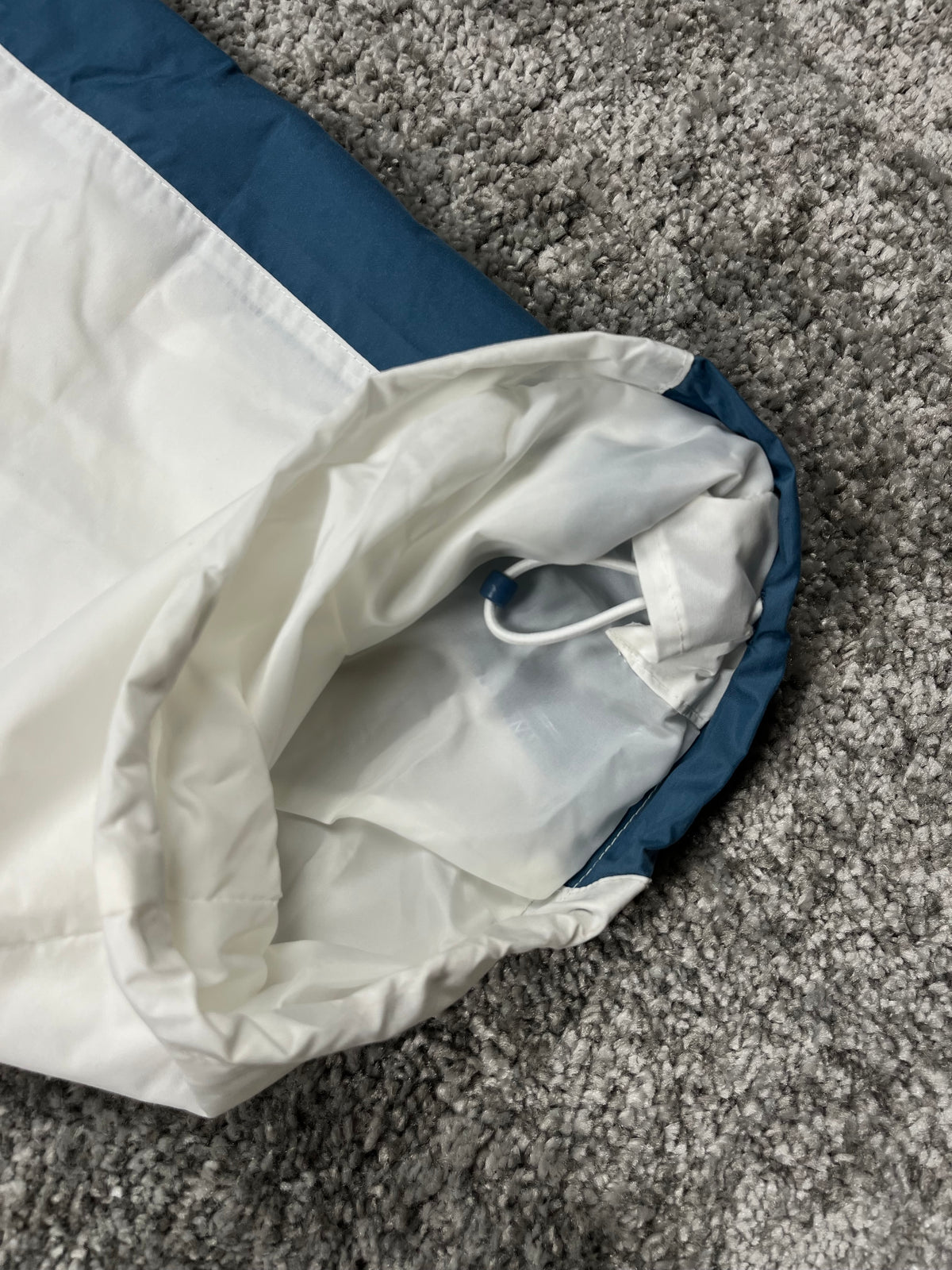 Nike Trackpant Rare Vintage 2000s "White/Blue" (L)
