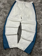 Nike Trackpant Rare Vintage 2000s "White/Blue" (L)