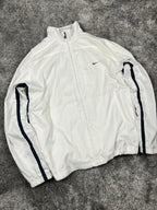 Chaqueta deportiva Nike vintage años 2000 "Blanco/Negro" (L)