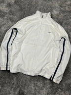 Chaqueta deportiva Nike vintage años 2000 "Blanco/Negro" (L)