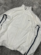 Chaqueta deportiva Nike vintage años 2000 "Blanco/Negro" (L)