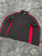 Nike Tracksuit Vintage 2000s "Gray/Red" (M)