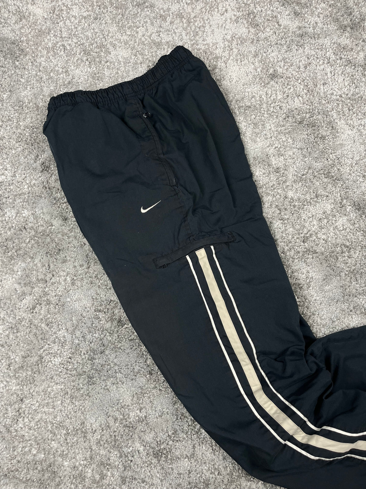 Nike Trackpant Vintage 2000s "Navy/Beig" (M)