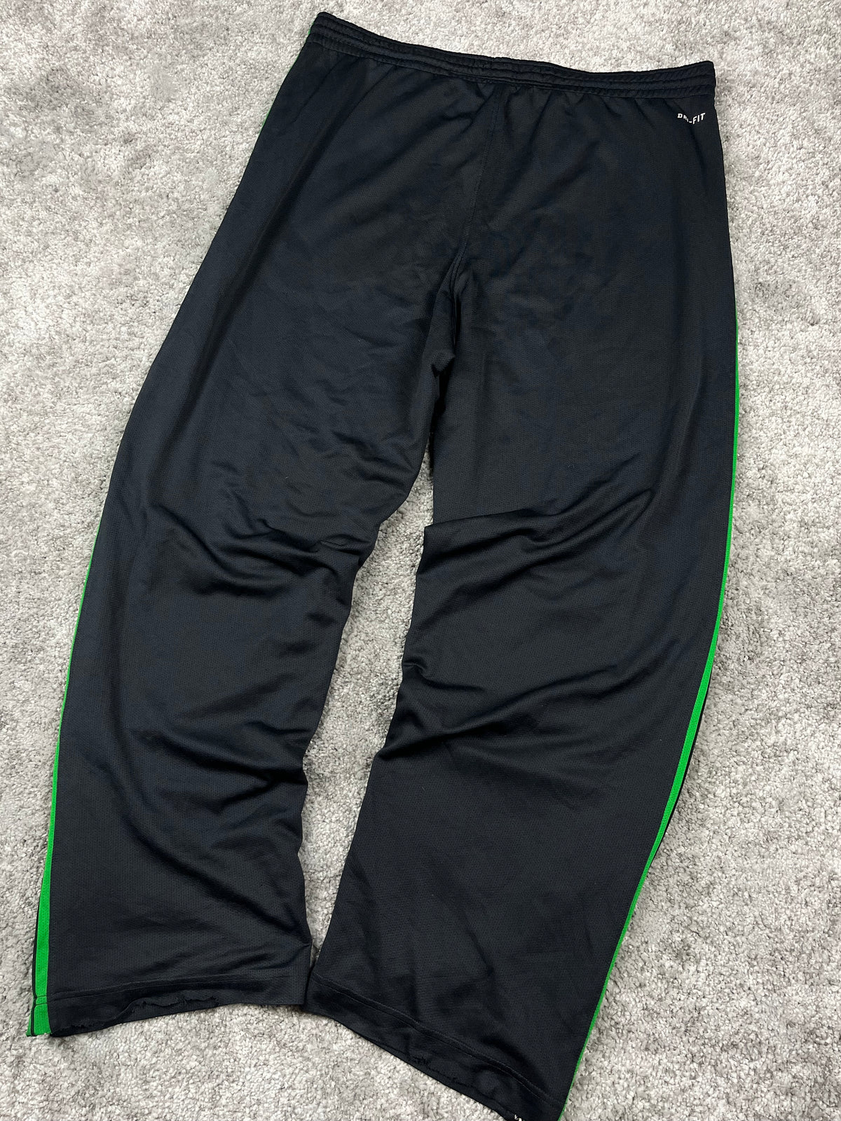 Pantalon de survêtement Nike vintage années 2000 "Noir/Vert" (L)