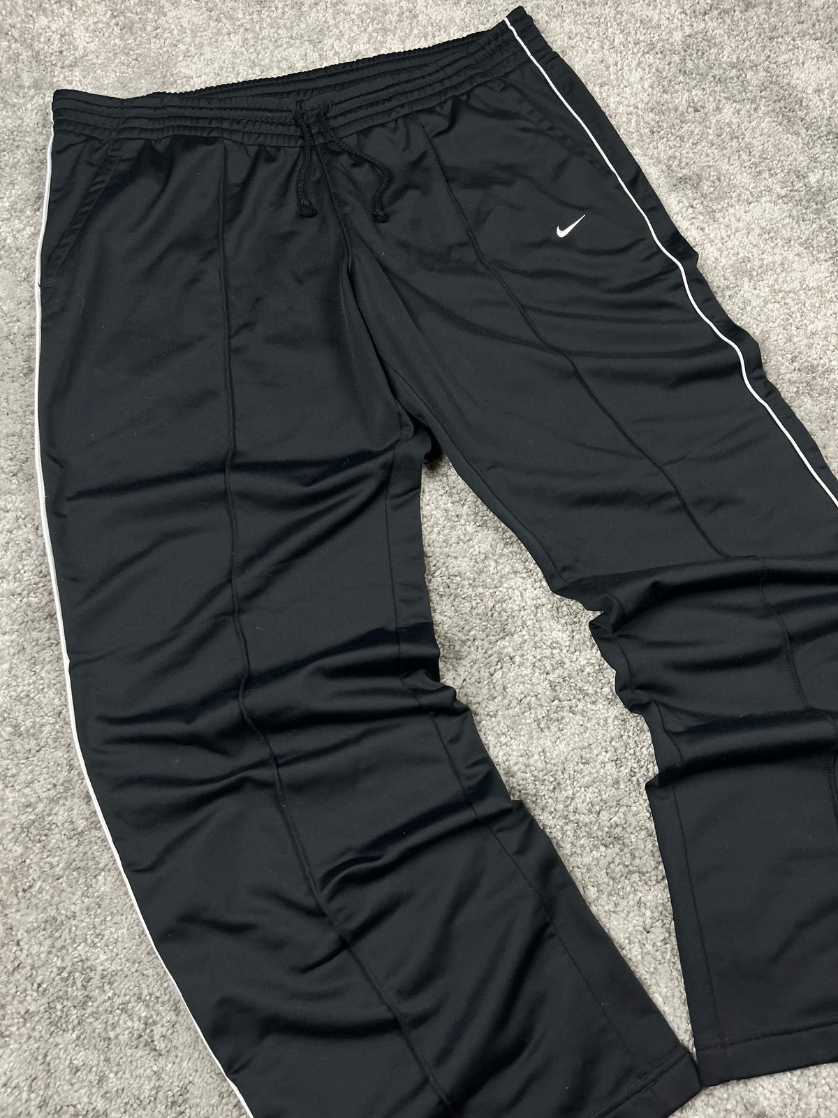 Nike Trackpant Vintage 2000s "Black/White" (XL)