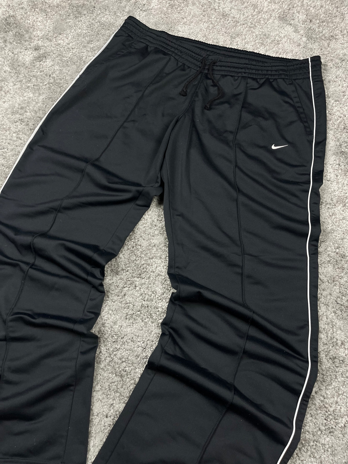 Nike Trackpant Vintage 2000s "Black/White" (XL)
