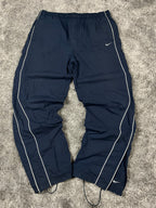 Pantalon de survêtement Nike vintage années 2000 "Bleu marine/Blanc" (M)
