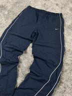 Pantalon de survêtement Nike vintage années 2000 "Bleu marine/Blanc" (M)