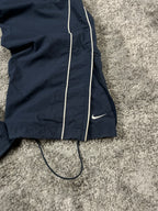 Pantalon de survêtement Nike vintage années 2000 "Bleu marine/Blanc" (M)