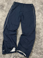 Pantalon de survêtement Nike vintage années 2000 "Bleu marine/Blanc" (M)