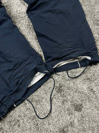 Pantalon de survêtement Nike vintage années 2000 "Bleu marine/Blanc" (M)