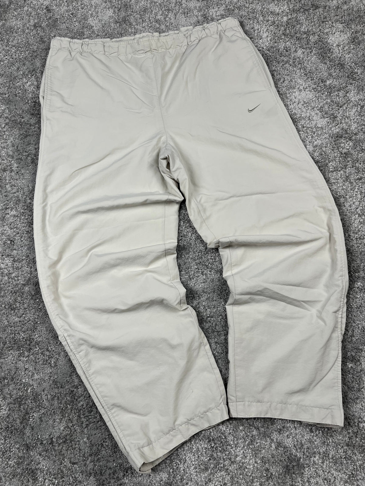 Pantalon de survêtement Nike vintage années 2000 « Beige » (M)