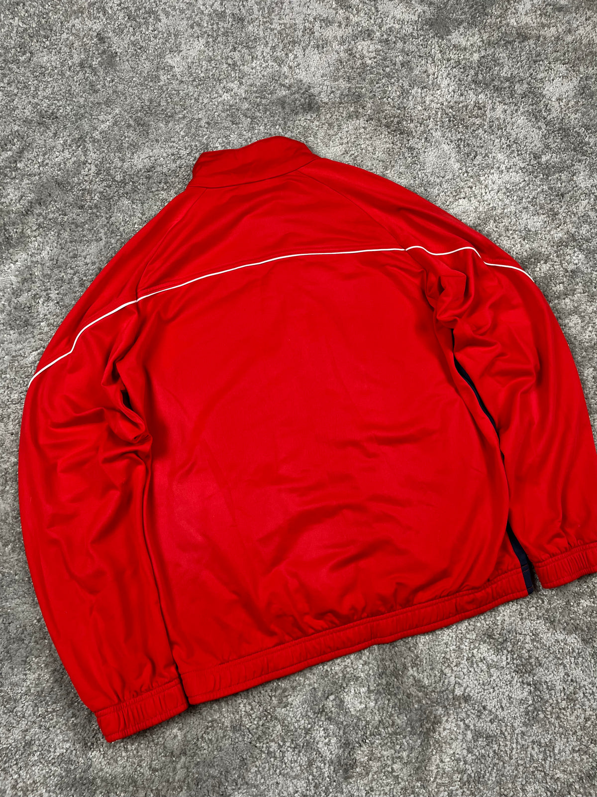 Veste de survêtement Nike vintage années 2000 "Rouge/Bleu marine/Blanc" (M)