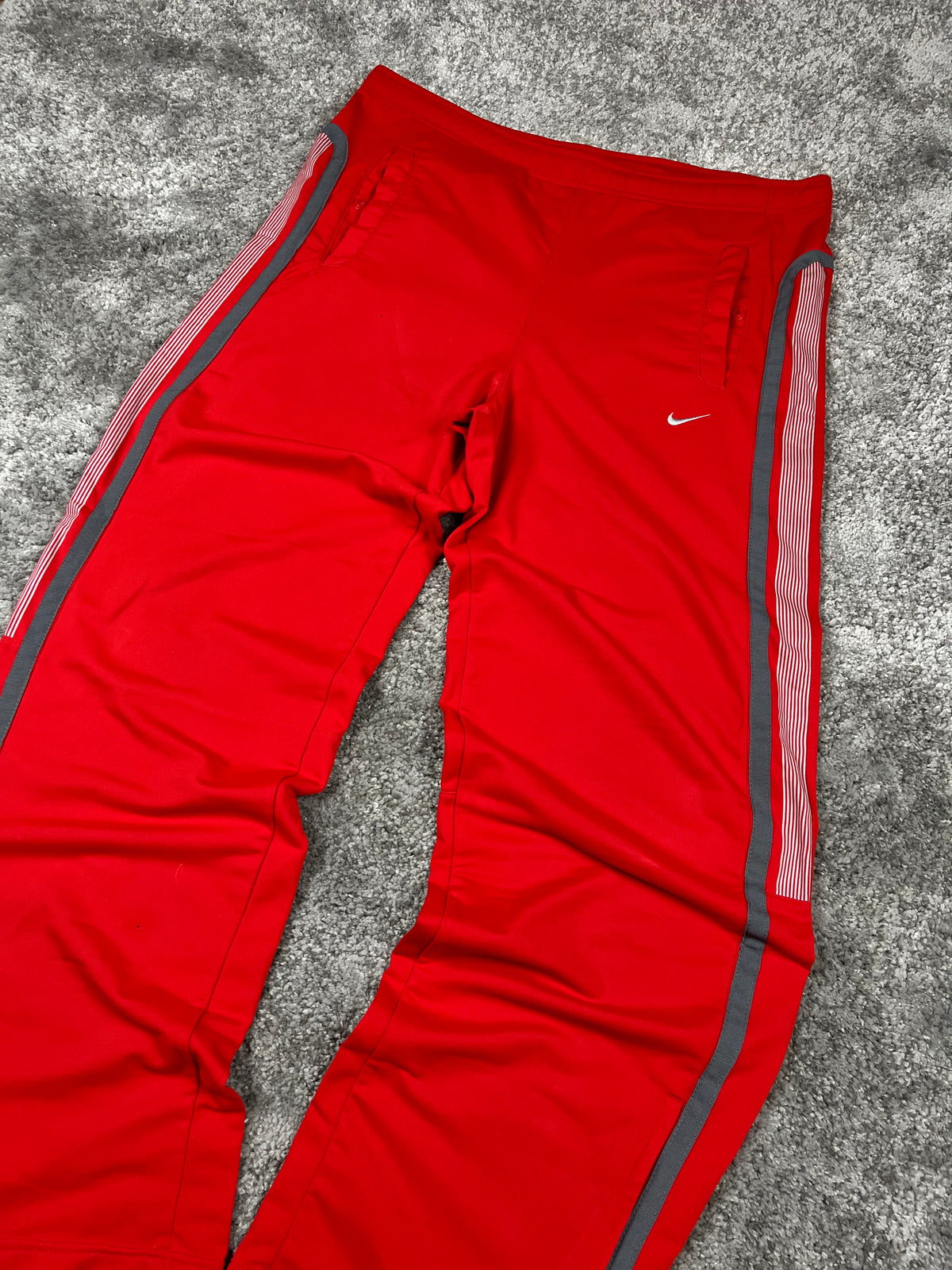 Nike Trackpant Vintage 2000s "Red/White" (L)