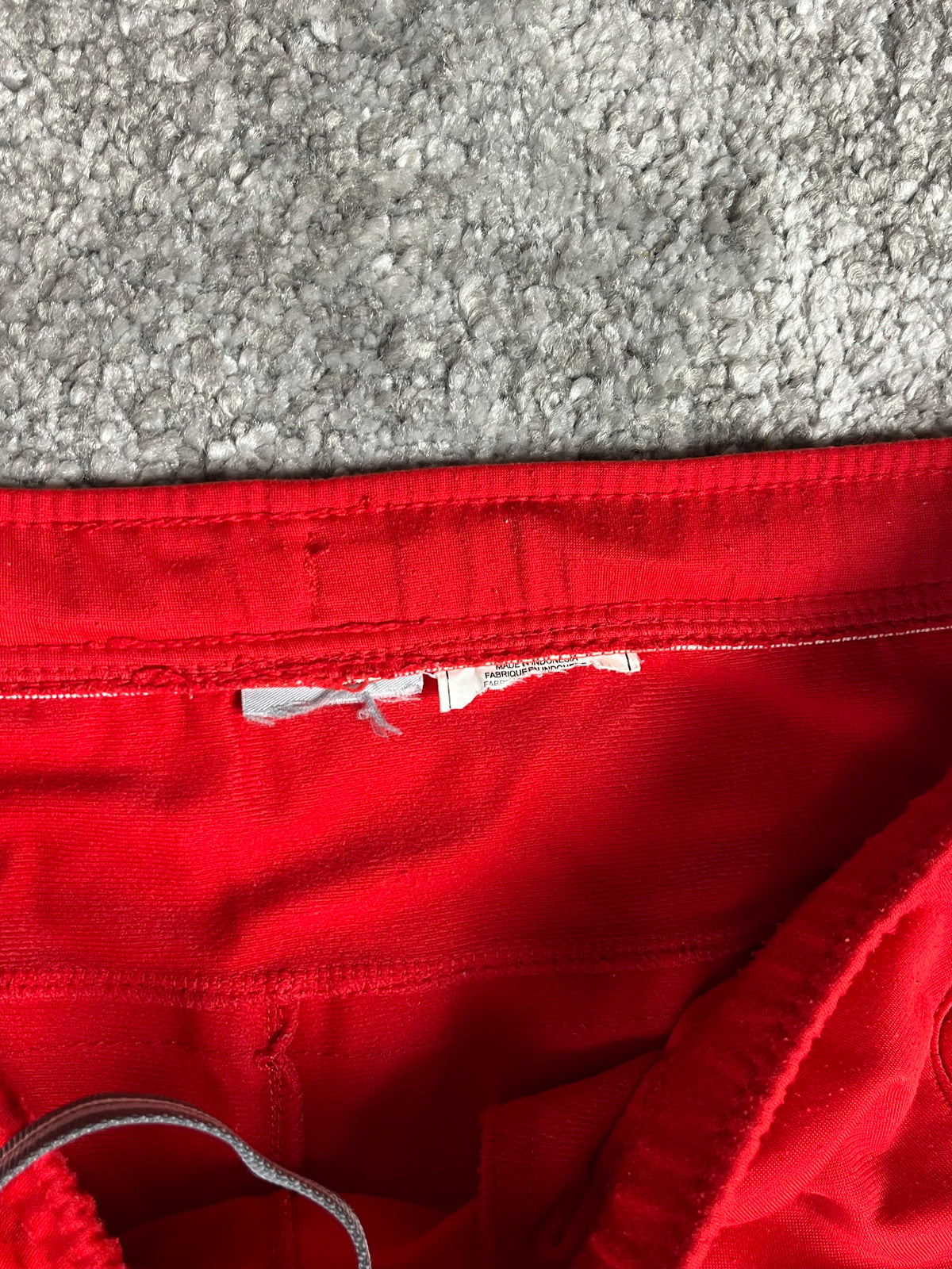 Nike Trackpant Vintage 2000s "Red/White" (L)