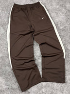 Survêtement Nike vintage années 2000 « Marron/Beige » (M)