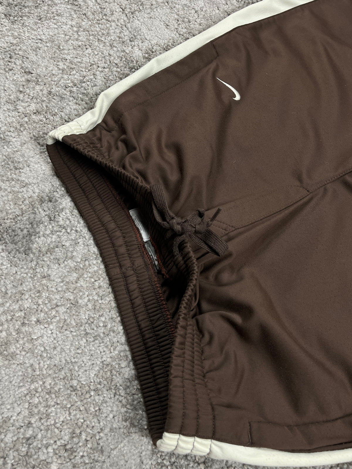 Survêtement Nike vintage années 2000 « Marron/Beige » (M)