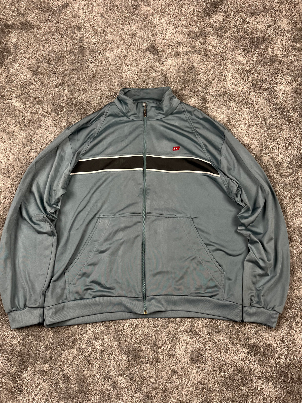 Chándal Nike vintage años 2000 "azul pizarra" (XL)