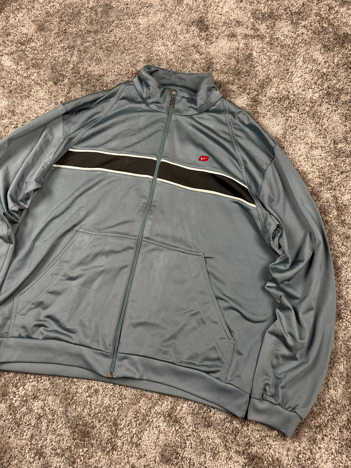Chándal Nike vintage años 2000 "azul pizarra" (XL)