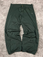 Pantalón de chándal Nike vintage años 2000 "Verde/Blanco" (S)