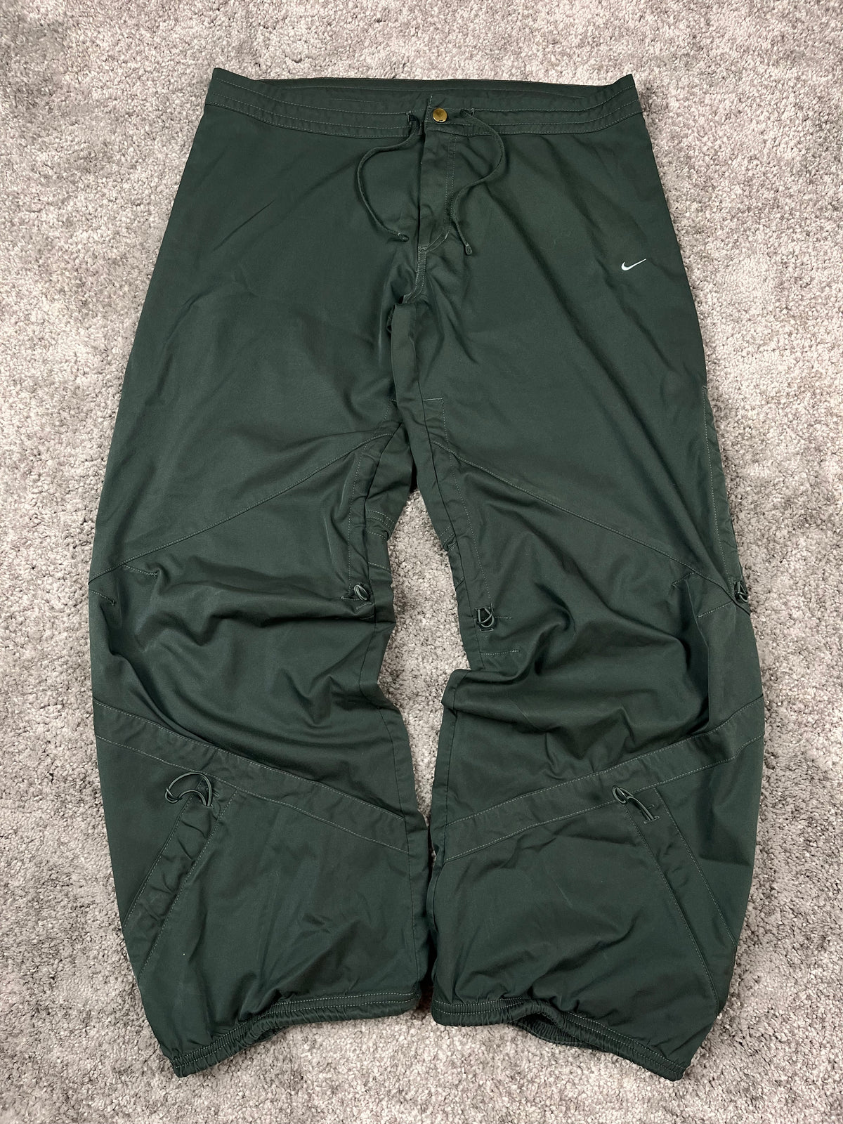 Pantalon de survêtement vintage Nike années 2000 "Vert/Blanc" (S)
