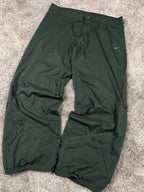 Pantalón de chándal Nike vintage años 2000 "Verde/Blanco" (S)
