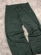 Pantalón de chándal Nike vintage años 2000 "Verde/Blanco" (S)