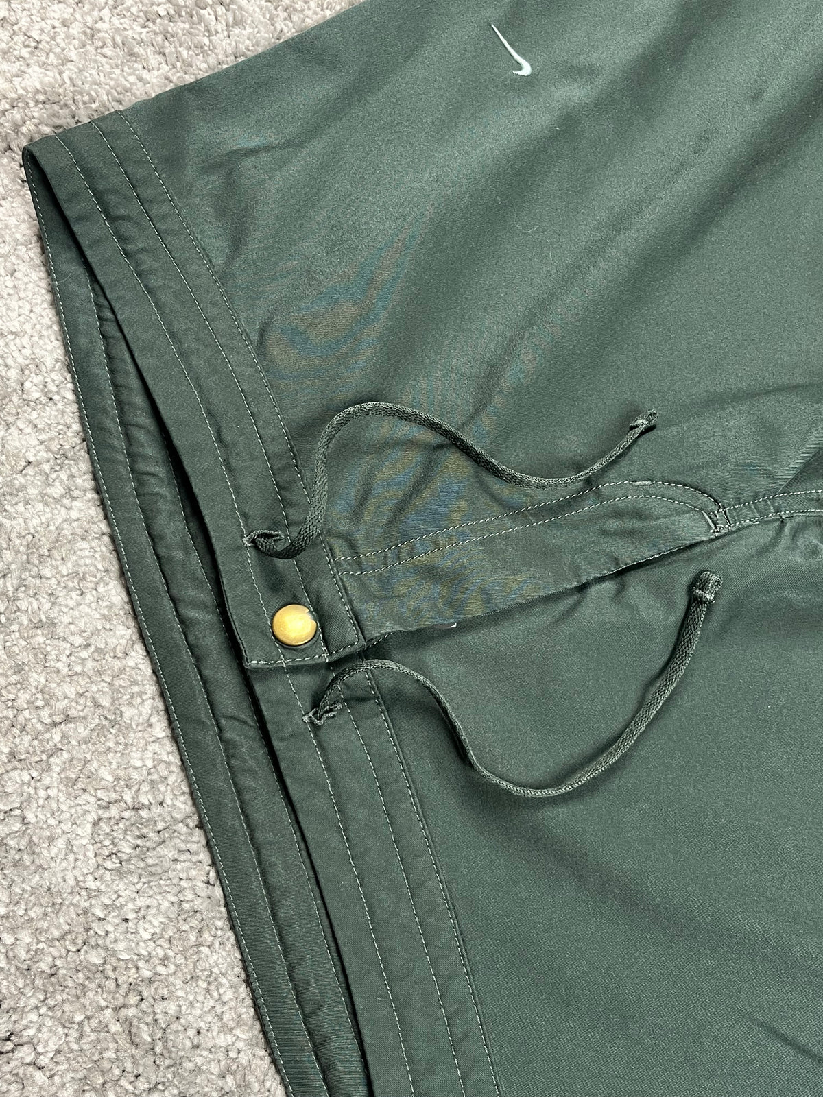 Pantalón de chándal Nike vintage años 2000 "Verde/Blanco" (S)