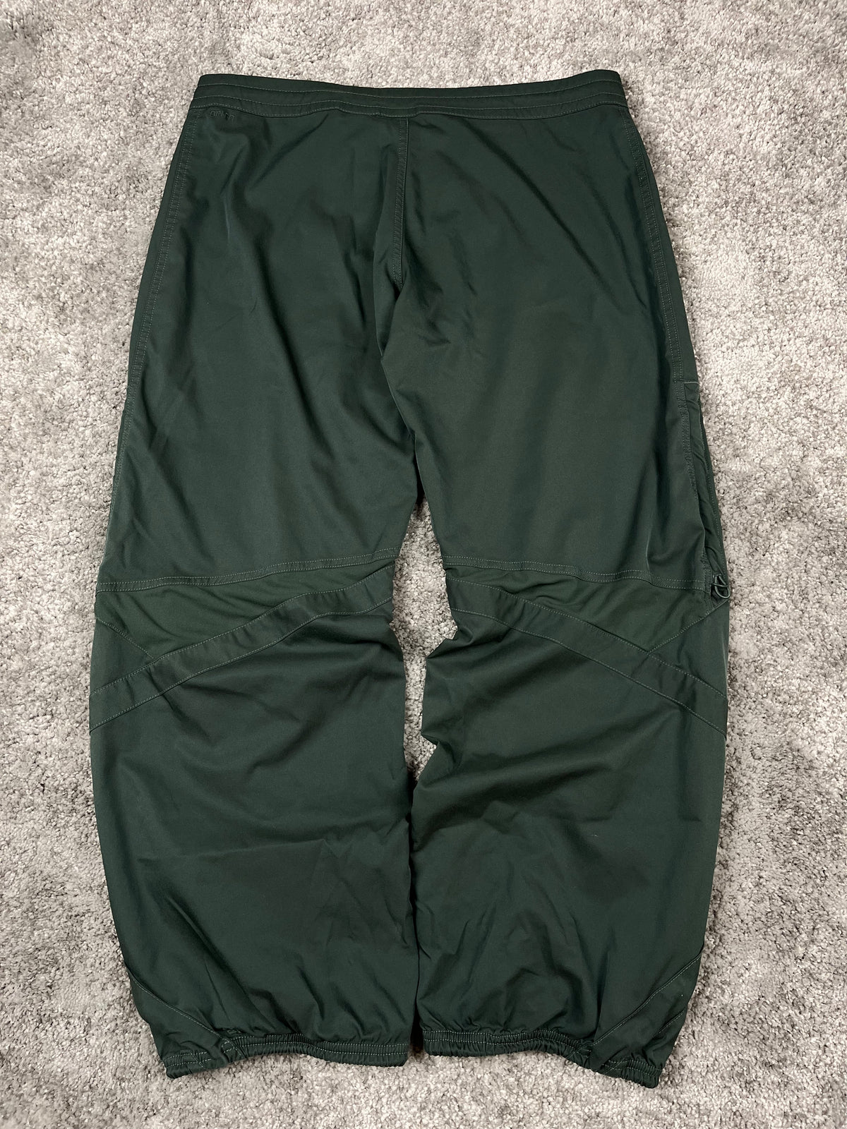 Pantalón de chándal Nike vintage años 2000 "Verde/Blanco" (S)