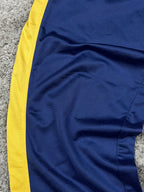 Pantalon de survêtement Nike vintage années 2000 "Bleu marine/Jaune" (L)
