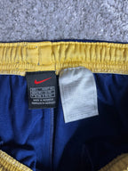 Pantalon de survêtement Nike vintage années 2000 "Bleu marine/Jaune" (L)