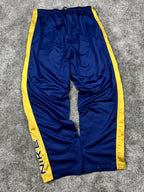 Pantalon de survêtement Nike vintage années 2000 "Bleu marine/Jaune" (L)