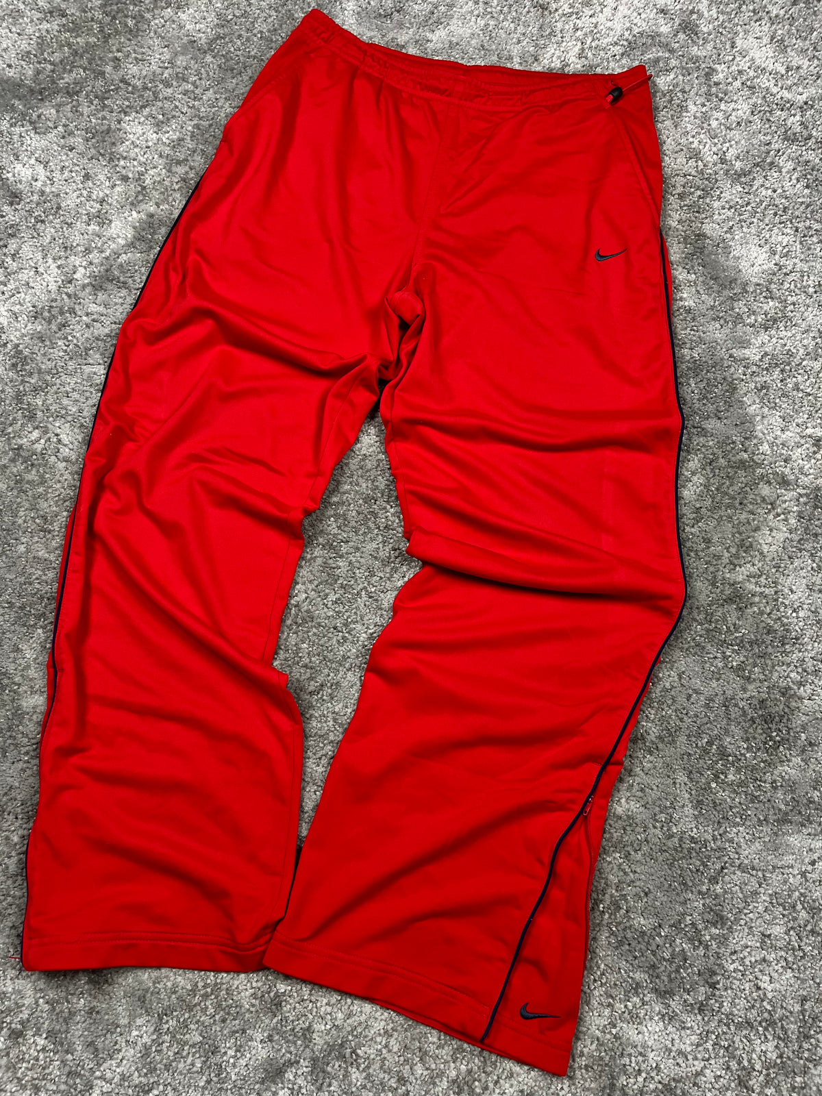 Pantalón de chándal Nike vintage años 2000 "Rojo/Negro" (M)