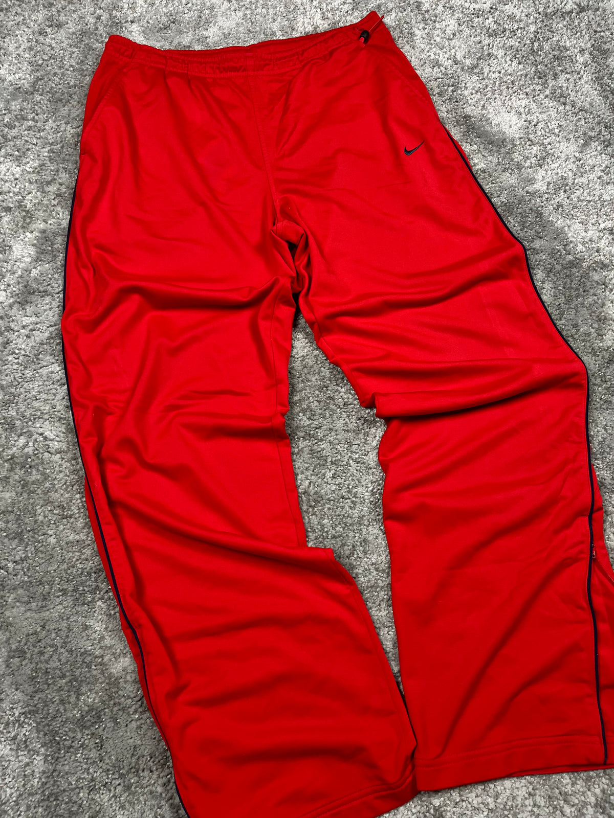 Pantalón de chándal Nike vintage años 2000 "Rojo/Negro" (M)