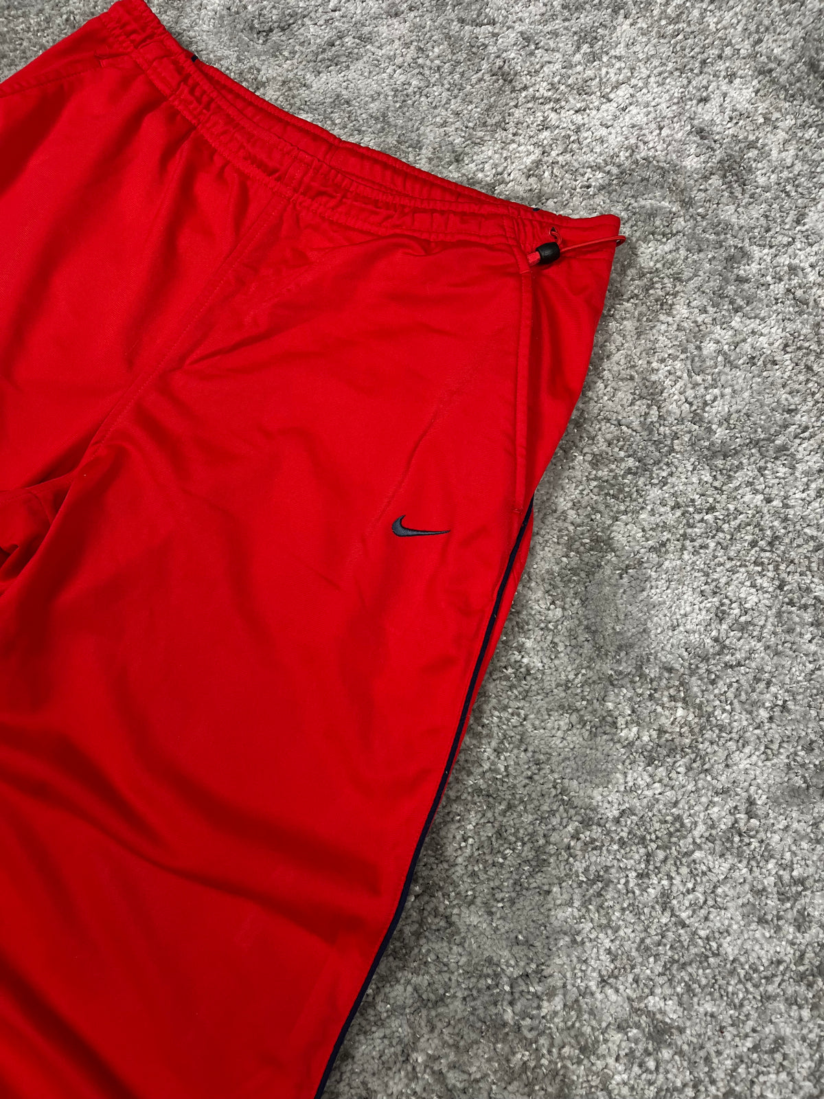 Pantalón de chándal Nike vintage años 2000 "Rojo/Negro" (M)