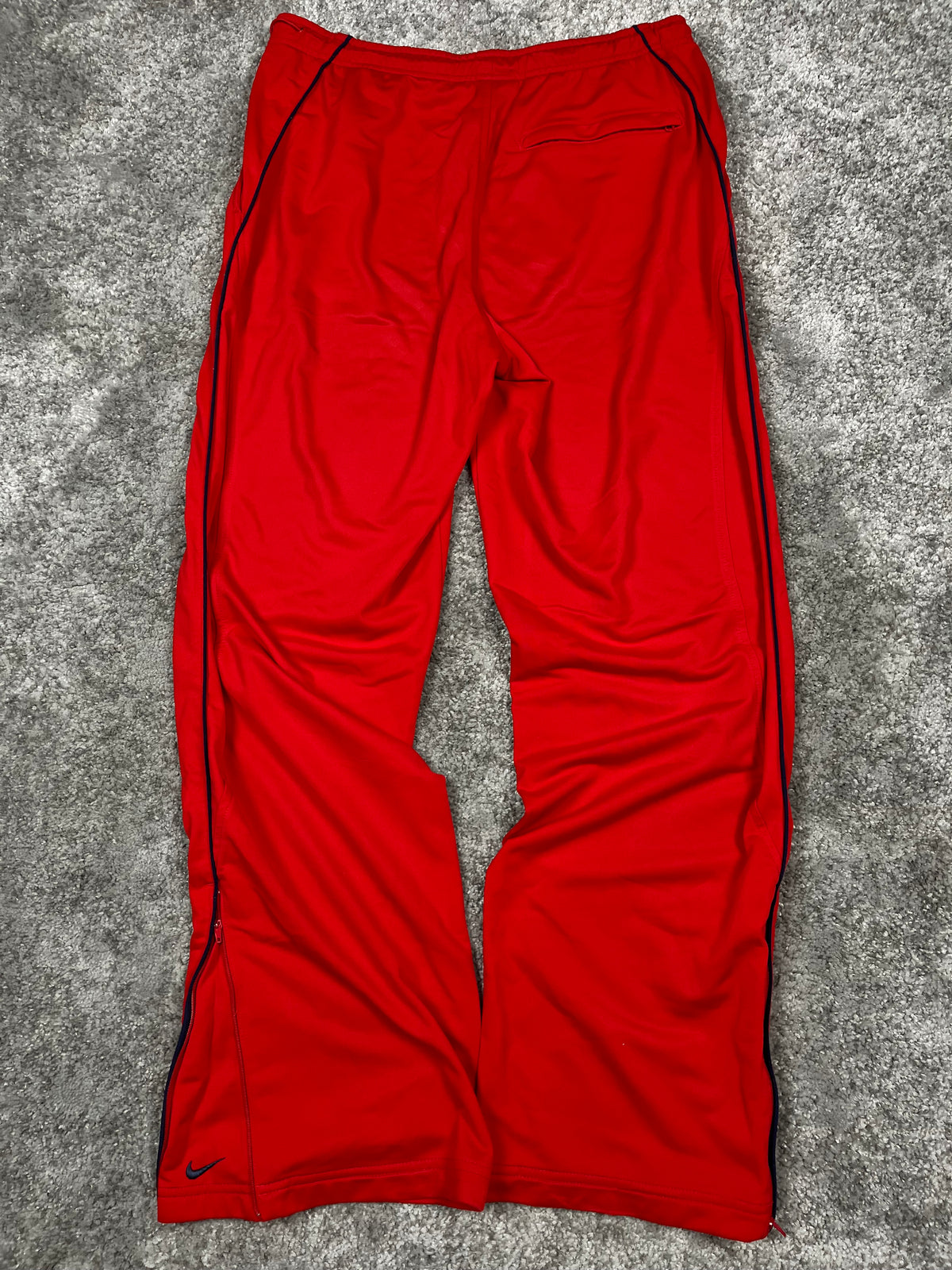 Pantalón de chándal Nike vintage años 2000 "Rojo/Negro" (M)