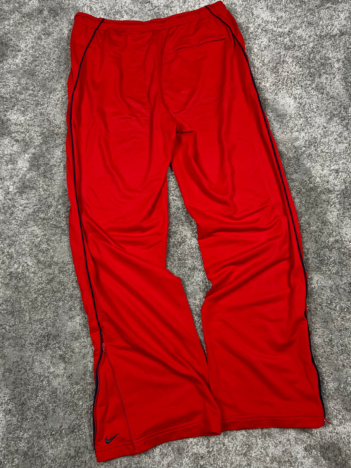Pantalón de chándal Nike vintage años 2000 "Rojo/Negro" (M)