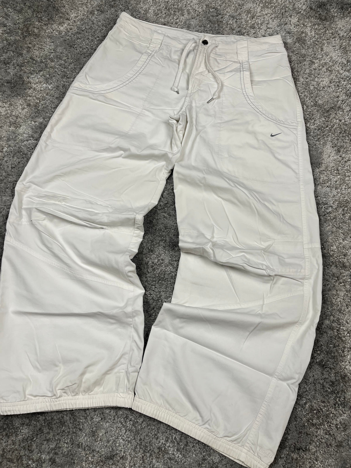 Pantalon de survêtement Nike vintage années 2000 "Blanc" (S)