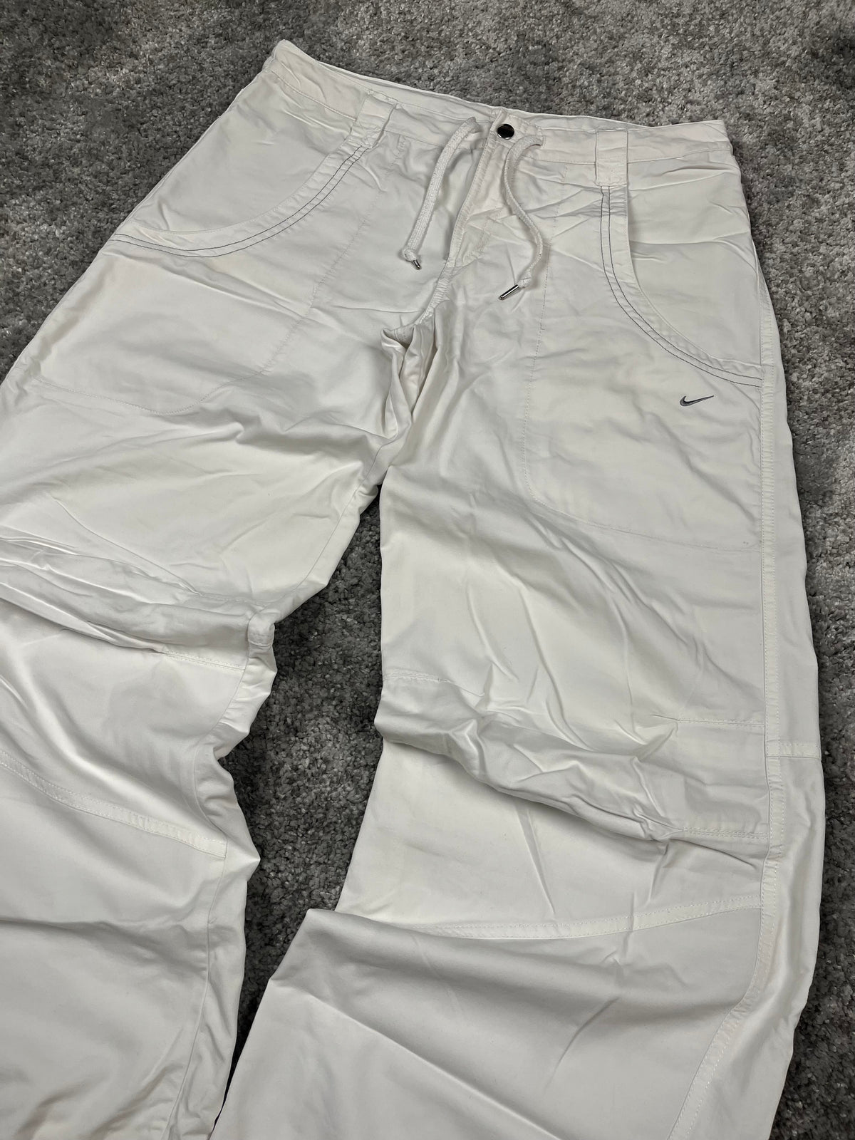 Pantalon de survêtement Nike vintage années 2000 "Blanc" (S)