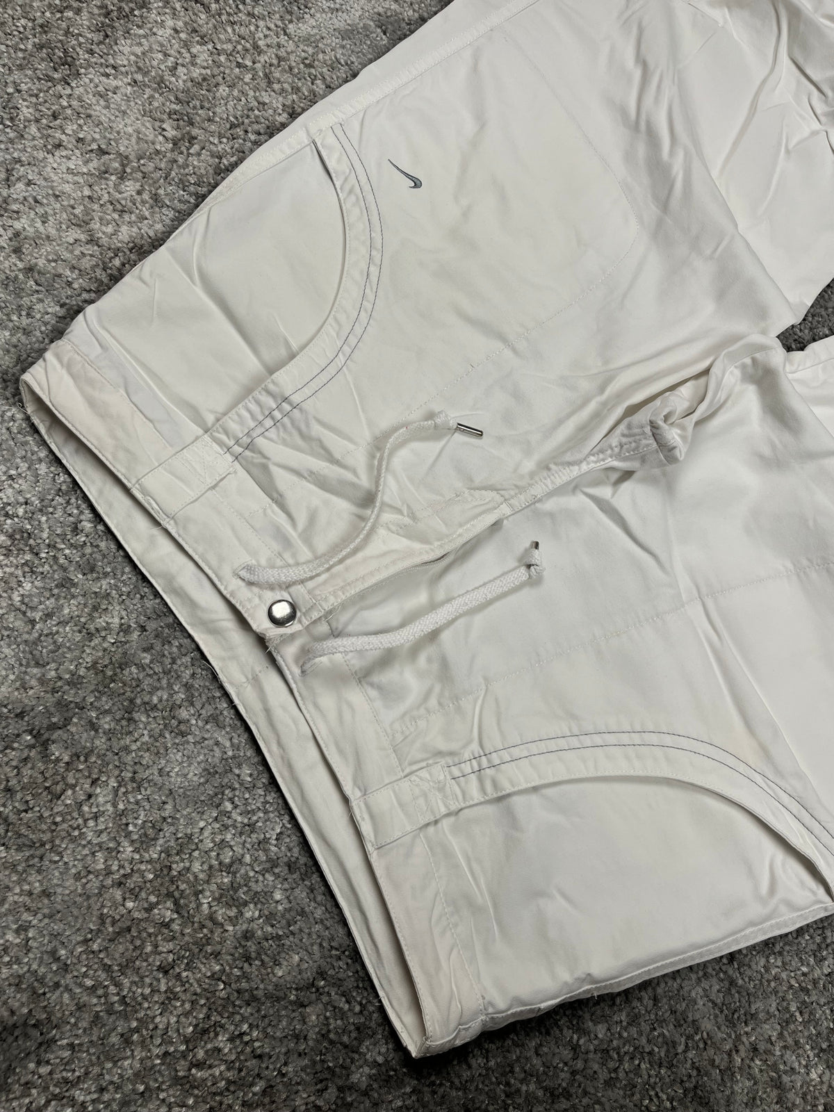 Pantalon de survêtement Nike vintage années 2000 "Blanc" (S)
