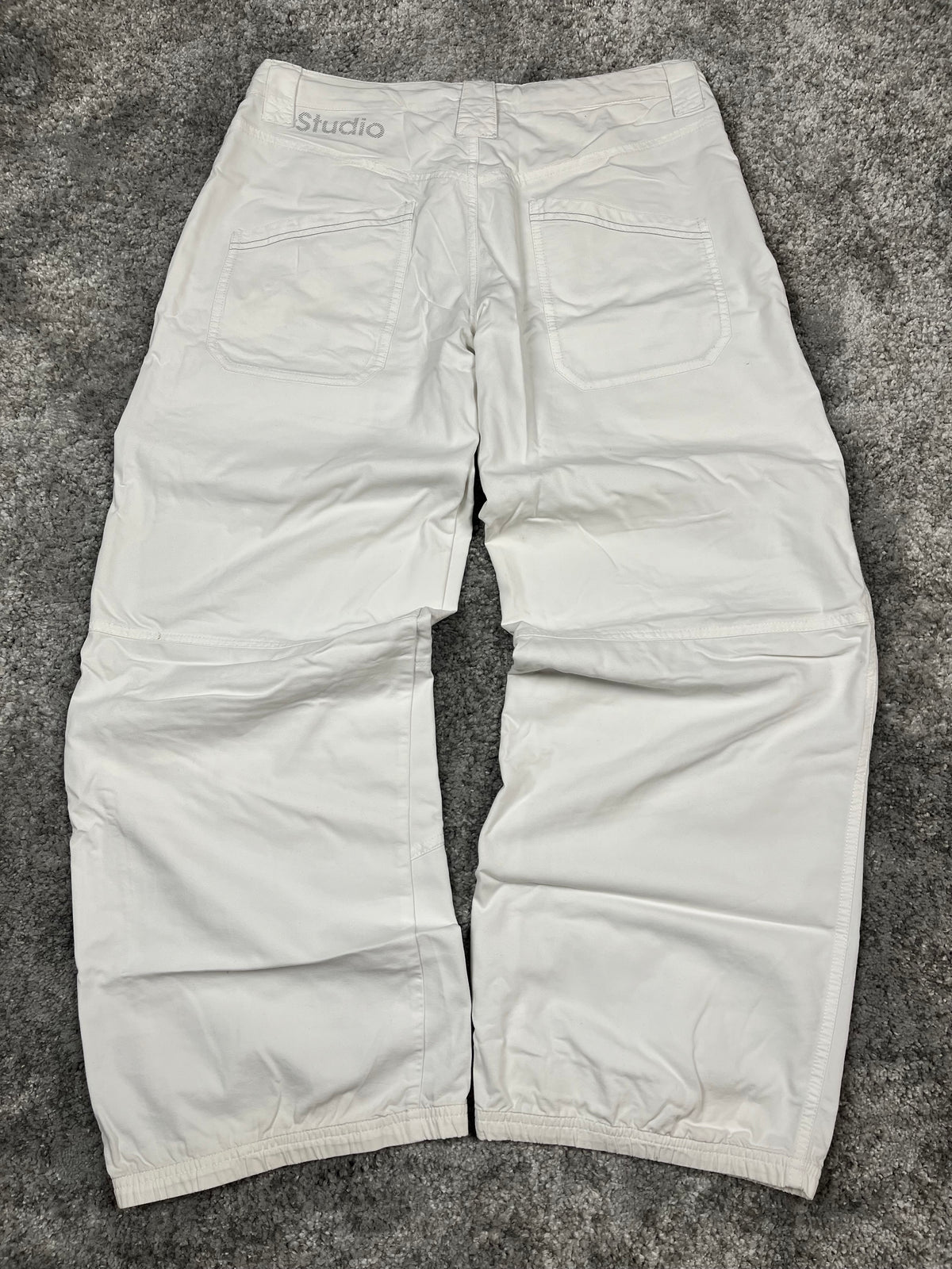 Pantalon de survêtement Nike vintage années 2000 "Blanc" (S)