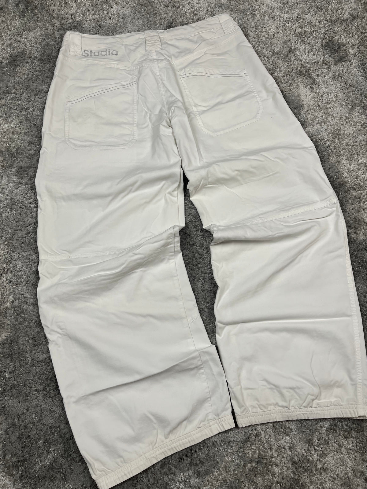 Pantalon de survêtement Nike vintage années 2000 "Blanc" (S)