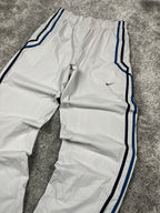 Pantalon de survêtement Nike vintage années 2000 "Blanc/Marine" (M)