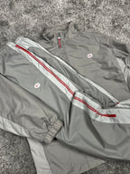 Nike Tracksuit Vintage 2000s "Gray/Red" (S)