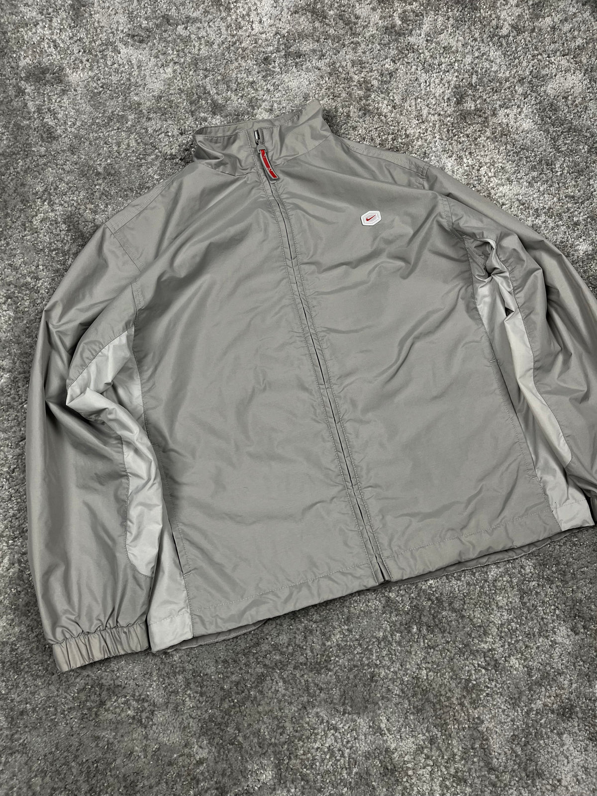 Nike Tracksuit Vintage 2000s "Gray/Red" (S)